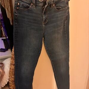 Liverpool Dark Blue Women's Skinny Jeans